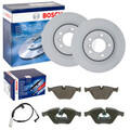 BOSCH BREMSSCHEIBEN 324mm+ BELÄGE VORNE passend für BMW 5er E60 E61 6er E63 E64