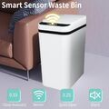 12 Liter Automatik Mülleimer mit Smart Sensor Küche Abfall l Mülleimer Küche Bad