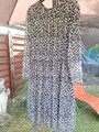Kleid, Betty Barcley, Betty&co Gr. 46 Blau Bunt Top Zustand