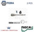 G72014PC GELENK ANTRIEBSWELLE TRANSMISSION END PASCAL 2PCS NEU OE QUALITÄT