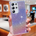 HandyHülle Für Samsung Galaxy S23FE S24 Ultra S22 A53 A52 Stoßfeste Glitzer Case