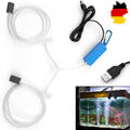USB Aquarium Sauerstoffpumpe Mini Aquarium Luftkompressor Belüfter Zubehör
