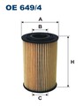 Ölfilter FILTRON OE 649/4 Filtereinsatz für E36 BMW E46 E34 Z3 BERTONE 3er 5er