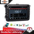 8" Autoradio Android 12 Carplay GPS Navi BT Für VW GOLF 5 6 Plus Touran DE