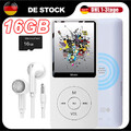 16GB Bluetooth MP3 MP4 Player LCD Display HiFi Bass Musik Spieler FM Radio Audio