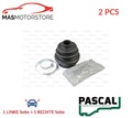ACHSMANSCHETTE ANTRIEBSWELLE PAAR PASCAL G5F008PC 2PCS I FÜR VAUXHALL