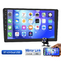 2Din 10.1" 32GB Android 11 Autoradio GPS Navi Touchscreen WiFi FM RDS USB BT Cam