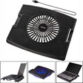 Hama USB Notebook-Kühler LED Lüfter Cooler Kühlpad 13" - 15,6" Notebook-Ständer