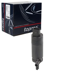 TOPRAN SCHEINWERFER-WASCHWASSERPUMPE MONOPUMPE passend für BMW 1 3 5 6 7 X1 X3