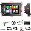 Android 13 Autoradio 2 DIN 32G Carplay 7 Zoll GPS Golf NAVI RDS Bluetooth Kamera