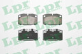 LPR 05P190 Bremsbelagsatz, Scheibenbremse für Bedford, Lotus, Opel, Opel