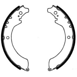 Bremsbackensatz ABE C06007ABE