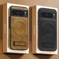 Handyhülle für Google Pixel 10 9 Pro XL 8 Pro Leder Stoßfest Magnet Ständer Case