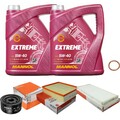 MAHLE Inspektionspaket 10L MANNOL 5W-40 Extreme für VW LT 28-46 II Kasten 2.8