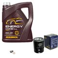 SCT Germany Ölfilter 5 L MANNOL Energy Combi LL 5W-30 für KIA Hyundai Picanto