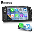 für 2003-08 Toyota Corolla Carplay 2+64G Autoradio GPS Navi Wifi FM RDS Player