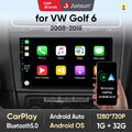 1+32GB Android 13 Carplay Autoradio GPS Navi WiFi DAB+ Für VW Golf VI 2008-2012