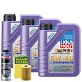 Motoröl 5W40 LIQUI MOLY High Tech 3L +MANN Ölfilter +Spülung