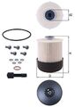 KNECHT MAHLE Luftfilter (passend für Nissan) LX 4404