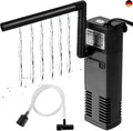 LUNEKUCK Aquarium Filter 300L/H Aquarium Innenfilter Aquariumpumpe 4W