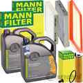 MANN INSPEKTIONSPAKET passend für MERCEDES VITO W447 V-KLASSE+ORIGINAL 5W-30 ÖL
