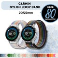 Garmin Nylon Sport Armband vívoactive Forerunner Venu Sq Watch ✅ 20mm 22mm Band