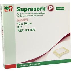 SUPRASORB P PU-Schaumv.selbstklebend 10x10 cm 8 St