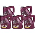 5x 4 Liter Original MANNOL Hydrauliköl ATF-A PSF Hydraulic Fluid Oil