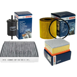BOSCH Inspektionspaket Filtersatz passend für Citroën Xsara 1.6 16V 1.4i