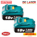 2x 7.0Ah Ersatzakku 18V Für Makita Akku BL1850B BL1830 BL1860B Lithium 