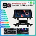 10.33" Android12 Autoradio 8Kern GPS Navi WiFi 4G LTE Carplay für BMW X1 F48 NBT