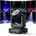 200W Beam LED Moving Head 3 Prisma 8 Gobos DMX Disco Lichteffekt DJ Bühnenlicht