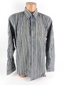 Camel active Herren Hemd L Regular langarm bunt gestreift Freizeithemd (16519)
