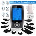 Digital TENS EMS Gerät Reizstromgerät 36modi Pulsmassagegerät Muskelstimulator