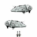 Scheinwerfer Set H4 für Renault Megane I BA0/1_ KA0/1_ JA0/1_ inkl. Lampen
