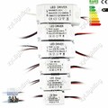 LED 3W 12W 18W 36W 300mA 36V 24V 12V Driver Transformator Netzteil Trafo Treiber