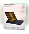 Logitech Universal FOLIO für 9 bis 10" Zoll " Tablet Tastatur-Case mit Bluetooth