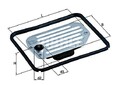 MAHLE Automatikgetriebe Hydraulikfilter Für AUDI 100 Avant A6 A8 4A 01F398004