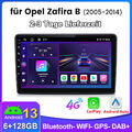 8-Kern Android 13 Carplay Autoradio GPS NAVI Für Opel Zafira B Corsa C D Astra H