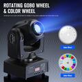 120W RGBW LED 8 Gobo Lichteffekt DJ Pinspot Moving Head DMX Party Bühnenlicht