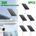Solar Panels 9.8ft for Eufy Cam Eufycam E/2C/E/2 Pro Wall Mount W/ Power Ca G6W4
