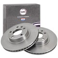 2x A.B.S. BREMSSCHEIBEN 286mm VORNE passend für OPEL OMEGA
