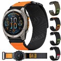 Quick Fit Nylon Armband für Garmin Fenix 8 7 7X Pro 6 6X 5 5x Plus 3HR Epix Gen2