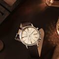 CITIZEN Herrenarmbanduhr CA7061-26X Solar Chronograph Lederarmband 42mm B-WARE