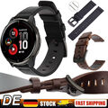 Leder Armband für Garmin Venu SQ 2 Plus/Vivoactive 4 3/Move Trend Luxe 255 265