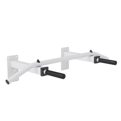 GORILLA SPORTS® Klimmzugstange Wandmontage Pull Up Bar Dip Station Turnstang💪💪💪💪💪 5 rutschfeste Griffe✔️ bis 350kg✔️ Stahl✔️