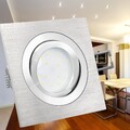 QF-2 Alu LED-Einbaustrahler flach schwenkbar, LED-Modul 5W neutralweiß 4000K