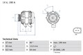 Bosch Generator für VOLVO