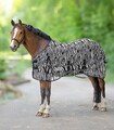 Waldhausen Pferde Fliegendecke Zebra mit Bauchlatz 165 cm