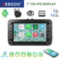 Autoradio Android 13 Carplay GPS RDS +Kam Für VW GOLF 5 6 Polo Touran Caddy EOS
